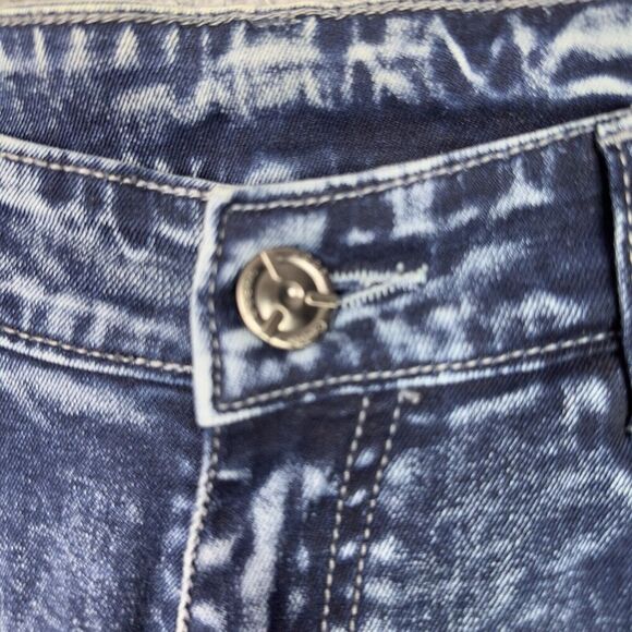 COBB Italy Jeans Mens Size 34 (Fit 32x32) Blue Acid Wash Slim Ultra Narrow Fit - Picture 5 of 16